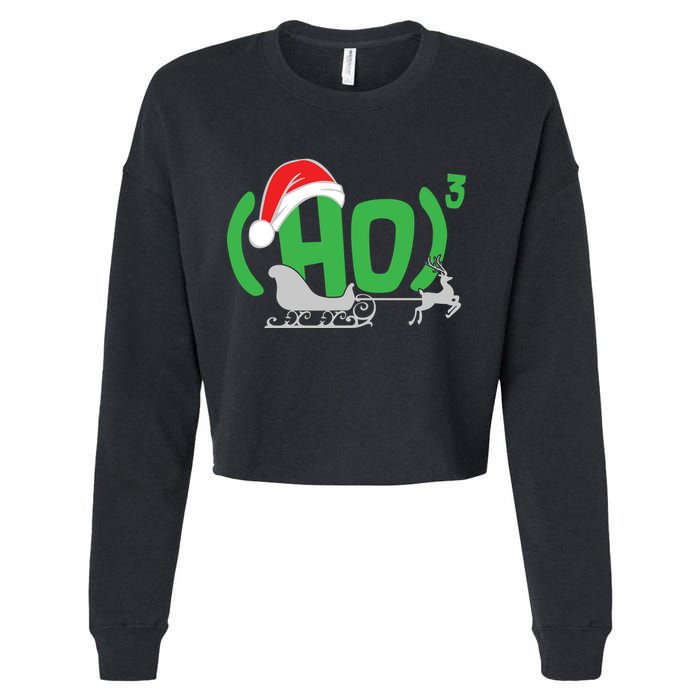 Ho3 Ho Times Three  Cropped Pullover Crew