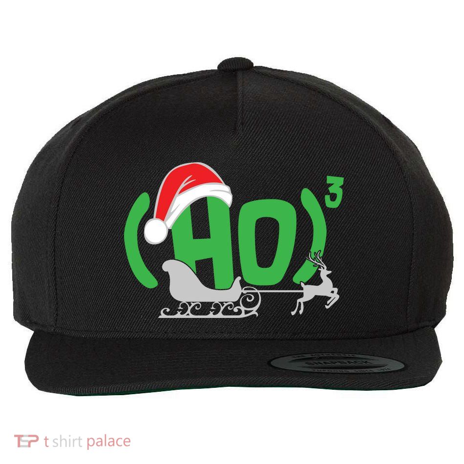 Ho3 Ho Times Three  Wool Snapback Cap