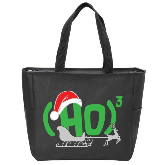 Ho3 Ho Times Three  Zip Tote Bag