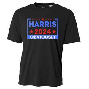 Harris Obviously A Vote For 2024 Cooling Performance Crew T-Shirt