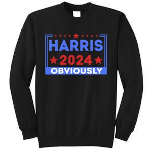 Harris Obviously A Vote For 2024 Sweatshirt