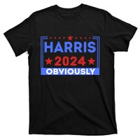 Harris Obviously A Vote For 2024 T-Shirt