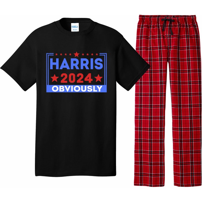 Harris Obviously A Vote For 2024 Pajama Set