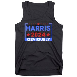 Harris Obviously A Vote For 2024 Tank Top