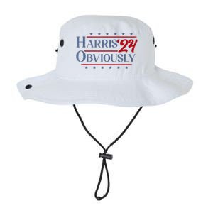 Harris. Obviously. A Vote For 2024 President Kamala Harris Legacy Cool Fit Booney Bucket Hat