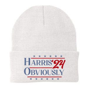 Harris. Obviously. A Vote For 2024 President Kamala Harris Knit Cap Winter Beanie