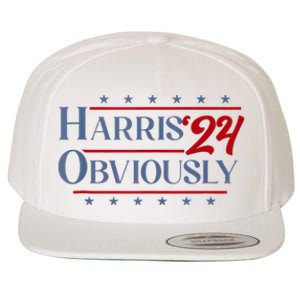 Harris. Obviously. A Vote For 2024 President Kamala Harris Wool Snapback Cap