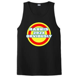 Harris. Obviously. A Vote For 2024 President Kamala Harris PosiCharge Competitor Tank