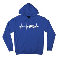 Heartbeat Of A Gamer Gift Gaming Funny Gift Gamer Gift Hoodie