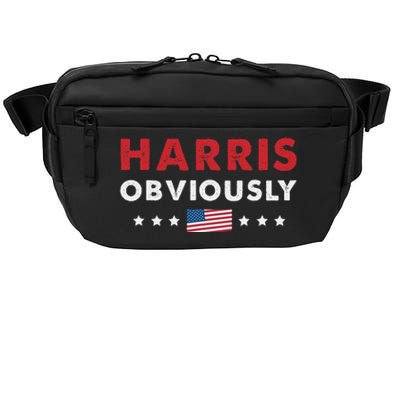 Harris. Obviously. A Vote For 2024 President Kamala Harris Crossbody Pack