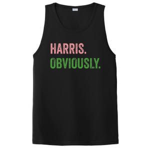 Harris. Obviously. A Vote For 2024 President Kamala Harris PosiCharge Competitor Tank