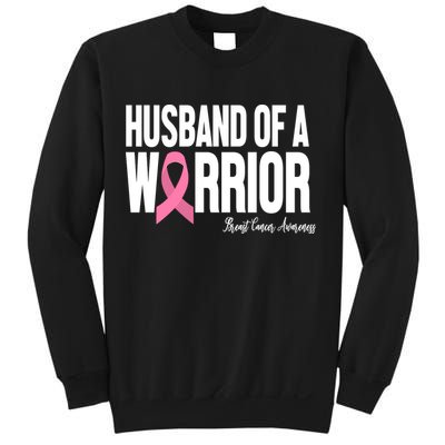 Husband Of A Warrior Breast Cancer Awanress Sweatshirt