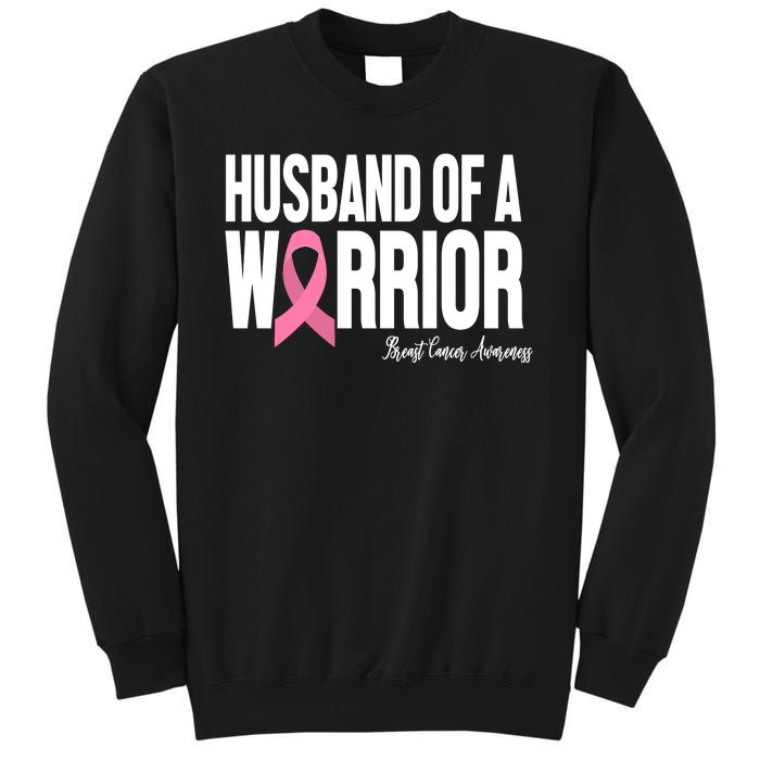 Husband Of A Warrior Breast Cancer Awanress Sweatshirt