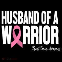 Husband Of A Warrior Breast Cancer Awanress Poster