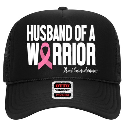 Husband Of A Warrior Breast Cancer Awanress Trucker Hat