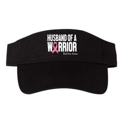 Husband Of A Warrior Breast Cancer Awanress Valucap Bio-Washed Visor