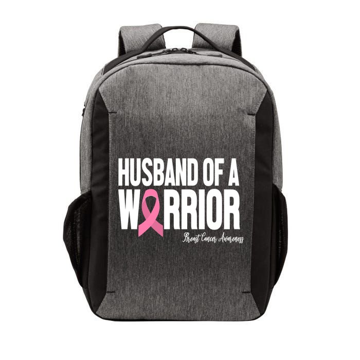 Husband Of A Warrior Breast Cancer Awanress Vector Backpack