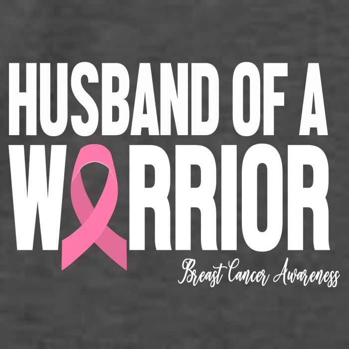 Husband Of A Warrior Breast Cancer Awanress Vector Backpack