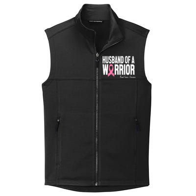 Husband Of A Warrior Breast Cancer Awanress Collective Smooth Fleece Vest