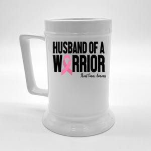 Husband Of A Warrior Breast Cancer Awanress Beer Stein