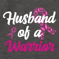 Husband Of A Warrior Breast Cancer Ribbon Vector Backpack