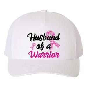 Husband Of A Warrior Breast Cancer Ribbon Yupoong Adult 5-Panel Trucker Hat