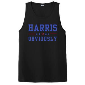 Harris. Obviously. A Vote For 2024 President Kamala Harris PosiCharge Competitor Tank