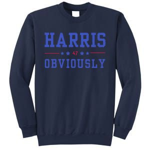 Harris. Obviously. A Vote For 2024 President Kamala Harris Sweatshirt