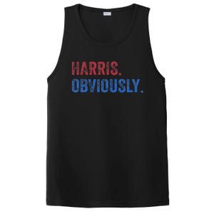 Harris. Obviously. A Vote For 2024 President Kamala Harris PosiCharge Competitor Tank