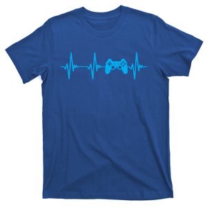 Heartbeat Of A Gamer Gift Gaming Funny Gift Gamer Gift T-Shirt