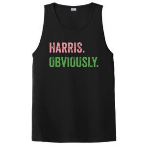 Harris Obviously A Vote For 2024 President Kamala Harris PosiCharge Competitor Tank