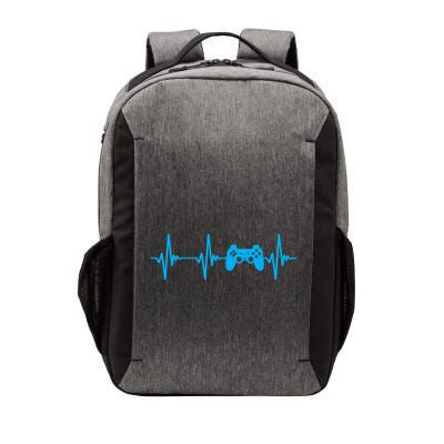 Heartbeat Of A Gamer Gaming Gamer Vector Backpack