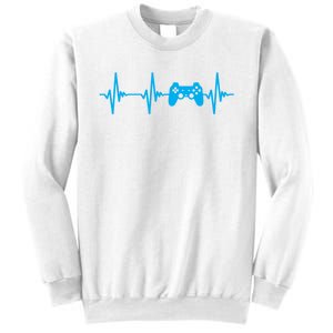 Heartbeat Of A Gamer Gaming Gamer Sweatshirt