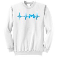 Heartbeat Of A Gamer Gaming Gamer Sweatshirt