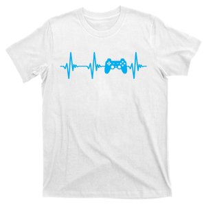 Heartbeat Of A Gamer Gaming Gamer T-Shirt