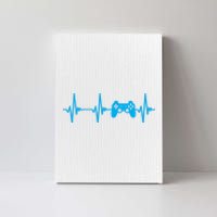 Heartbeat Of A Gamer Gaming Gamer Canvas