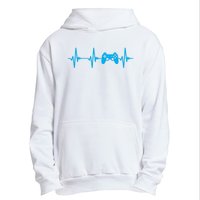 Heartbeat Of A Gamer Gaming Gamer Urban Pullover Hoodie