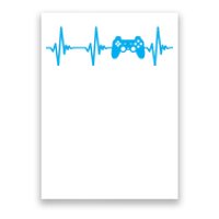 Heartbeat Of A Gamer Gaming Gamer Poster