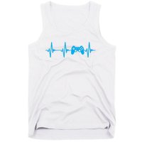 Heartbeat Of A Gamer Gaming Gamer Tank Top