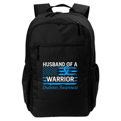 Husband of a Warrior Type 1 Diabetes Awareness Ribbon Backpack
