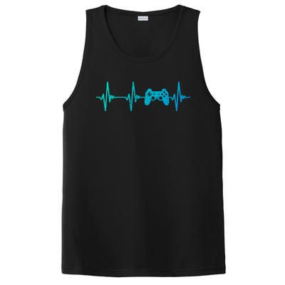 Heartbeat Of A Gamer Cute Gift Gamer Gift Cute Gift PosiCharge Competitor Tank