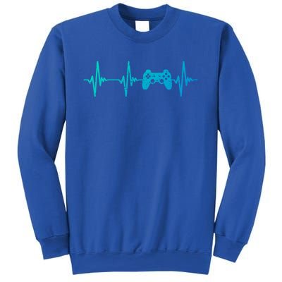 Heartbeat Of A Gamer Cute Gift Gamer Gift Cute Gift Sweatshirt