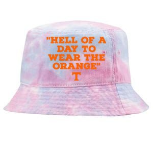 Hell Of A Day To Wear The Orange Tie-Dyed Bucket Hat