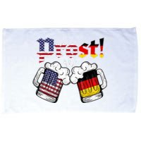 Happy Oktoberfest American German Munich Flag Prost Microfiber Hand Towel