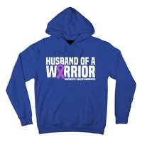 Husband Of A Warrior Pancreatic Cancer Awareness Gift Hoodie