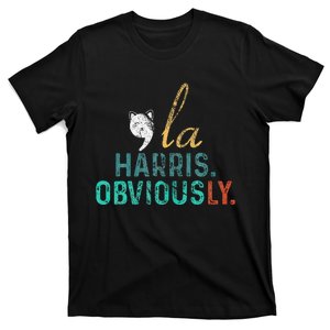 Harris Obviously. A Vote For 2024 Kamala Harris T-Shirt