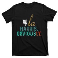 Harris Obviously. A Vote For 2024 Kamala Harris T-Shirt