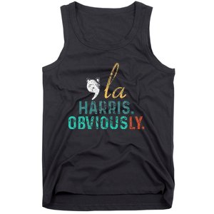 Harris Obviously. A Vote For 2024 Kamala Harris Tank Top