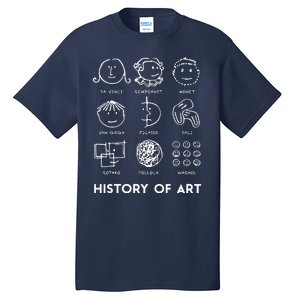 History Of Art For Teachers, Students Love Art Tall T-Shirt