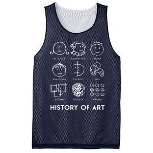 History Of Art For Teachers, Students Love Art Mesh Reversible Basketball Jersey Tank